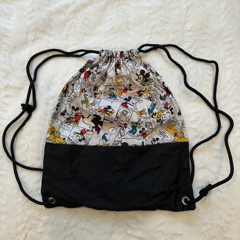 Disney Comic Strip Drawstring Backpack - image 2